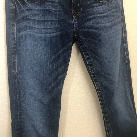 TRUE RELIGION Womens 28 Boot Cut Jeans Becky Medium Wash (altered, shortened) - Picture 6 of 16
